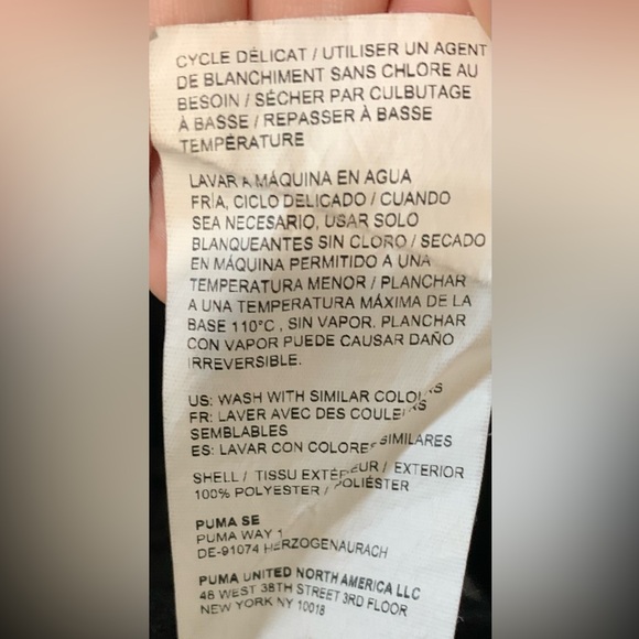 Puma Kids Black Track Jacket - Picture 5 of 5